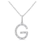 Initial Diamond Necklace-G Product Image