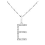 Initial Diamond Necklace-E Product Image