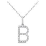 Initial Diamond Necklace-B Product Image