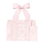 Jelly Tote Bag w/ Phone Pouch Afternoon Rose Bow Product Image