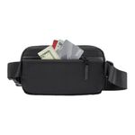 Phone Belt Crossbody Bag Black Product Image