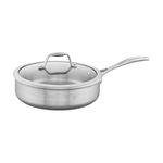 Spirit 3-Ply 3qt Stainless Steel Saute Pan w/ Lid Product Image