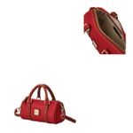 Pebble Grain Crossbody Barrel Satchel 20 Product Image