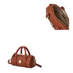 Pebble Grain Crossbody Barrel Satchel 20 Product Image