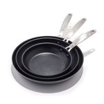 Enhanced 3pc Ceramic Nonstick Frypan Set Product Image