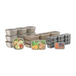 60pc Variety Meal Prep Kit Gleam Metallics Product Image