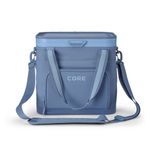 24 Can FlipBack No-Zip Box Cooler Steel Blue Product Image