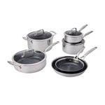 Paradigm Ceramic 10pc SS Dual Performance Cookware Set Product Image