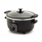 Healthy 3.5qt Slow Cooker Black Product Image