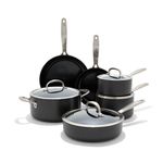 Enhanced 10pc Ceramic Nonstick Cookware Set Product Image