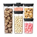 Good Grips 5pc POP Container Set Matte Black Product Image
