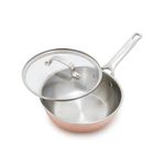2qt Copper Clad Chefs Pan w/ Lid Product Image
