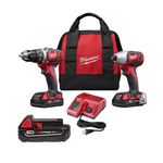 M18 Lithium Drill & Impact Driver Kit Plus Extra Battery Product Image