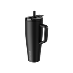 BruMate Era Flip 40oz Straw Tumbler Matte Black Product Image