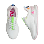 GFORE Women's MG4+ O2 Perforated Golf Shoe Snow/Multi 9 Size: 9 Product Image