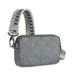 Boho Anti-Theft Phone Sling, Geo Gray Heather Product Image