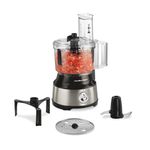 10 Cup Food Processor w/ Bowl Scraper Black & Stainless Steel Product Image