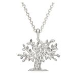 Tree of Life Necklace Silver Product Image