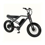 Valen Rev 3 20" Electric Fat Tire Bike Matte Graphite Product Image
