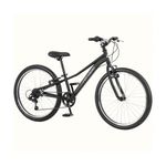 Dart 24" Kids Bike - 7-Speed Matte Black - Ages 8-11 Years Product Image
