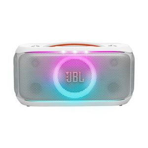 Partybox On the Go 2 Plus Portable Party Speaker White Product Image