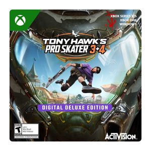 Tony Hawk's Pro Skater 3 + 4 Deluxe Edition - Xbox Series X, Xbox Series S, Xbox One, Windows [Digital] Product Image