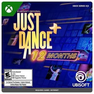 Just Dance Plus: 12 Month - Xbox Series X, Xbox Series S, Xbox One [Digital] Product Image