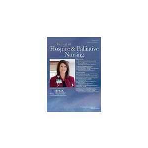 Journal Of Hospice & Palliative Nursing - 6 Issues Product Image