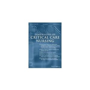 Dimensions Of Critical Care Nursing - 6 Issues Product Image