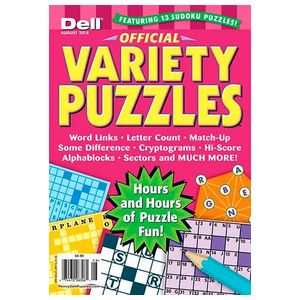 Dell Official Variety Puzzles - 6 Issues Product Image