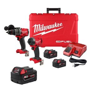 M18 FUEL 2-Tool Combo Kit Plus Extra Battery - Drill & Driver Product Image