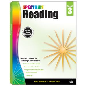 Spectrum Reading Workbook, Grade 3: Volume 22 Product Image
