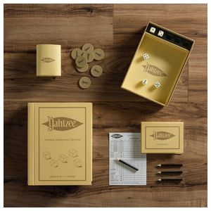 Yahtzee Vintage Bookshelf Edition Board Game, Ages 8+ Years Product Image