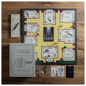 Clue Vintage Bookshelf Edition Board Game, Ages 8+ Years Product Image