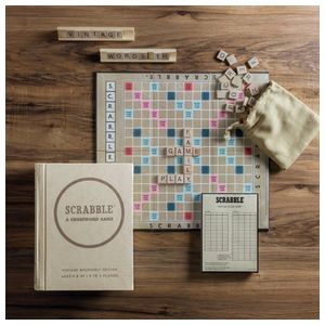 Scrabble Vintage Bookshelf Edition Board Game, Ages 8+ Years Product Image