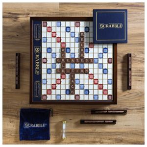 Scrabble Deluxe Edition, Ages 8+ Years Product Image
