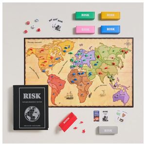 Risk Vintage Bookshelf Edition Board Game Ages 10+ Years Product Image