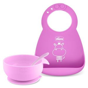 Easy Start Silicone Feeding Gift Set Pink Product Image