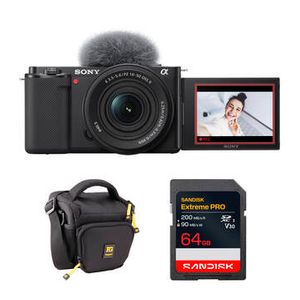 Sony ZV-E10 ML CAM/16-50mm II LNS BK/BSC KT Product Image