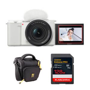 Sony ZV-E10 ML CAM/16-50mm II LNS WT/BSC KT Product Image
