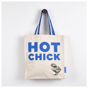 Hot Chick Large Text Tote Product Image