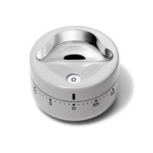 Mechanical Kitchen Timer, Gray Product Image