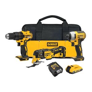 20V MAX 3 Tool Combo Kit - Drill/Driver Impact Driver Oscillating Multi-Tool Product Image
