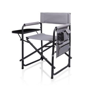Sports Chair Gray w/ Black Accents Product Image