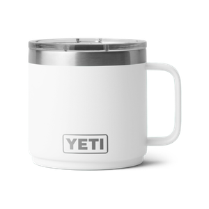 YETI Rambler 14oz Stackable Mug with Durasip Ceramic Lining White Product Image