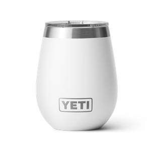 YETI Rambler 10oz Wine Tumbler with Magslider Lid White Product Image
