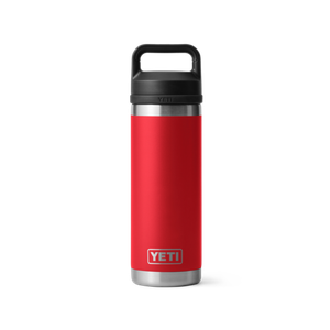 YETI Rambler 18oz Water Bottle with Chug Cap Rescue Red Product Image