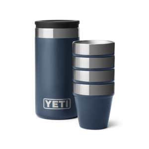 YETI Shot Glasses with Carrying Case Navy Product Image