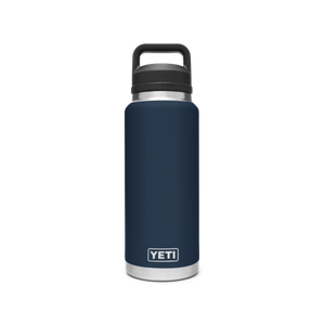 YETI Rambler 36oz Water Bottle with Chug Cap Navy Product Image
