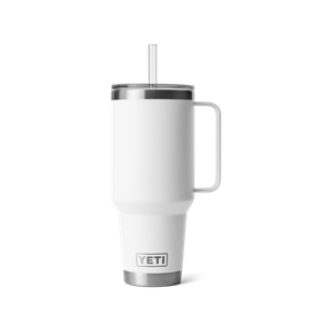 YETI Rambler 42oz Straw Mug with Straw Lid White Product Image